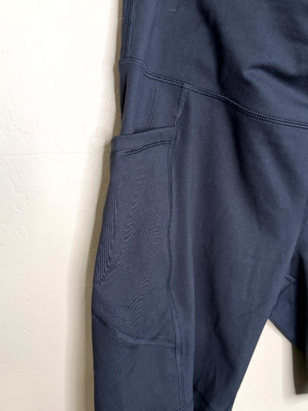 Velocity Active Black Stretch Biker Shorts 2X #44 - Picture 4 of 6